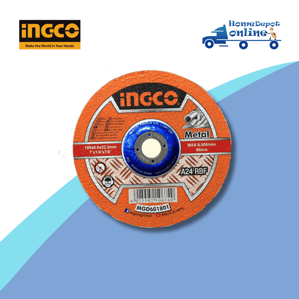 ING-AMGO-7 INGCO ABRESIVE METAL GRIDING DISK 7"