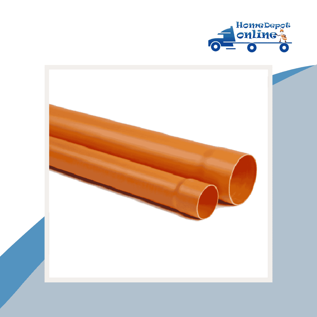 PVC ORANGE PIPE S-1000 FOR SANITARY