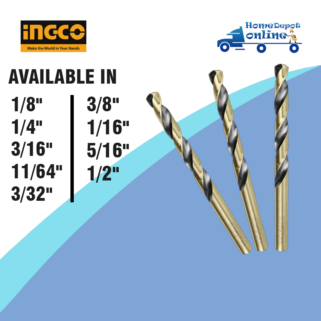 INGCO COBALT HSS DRILL BIT 