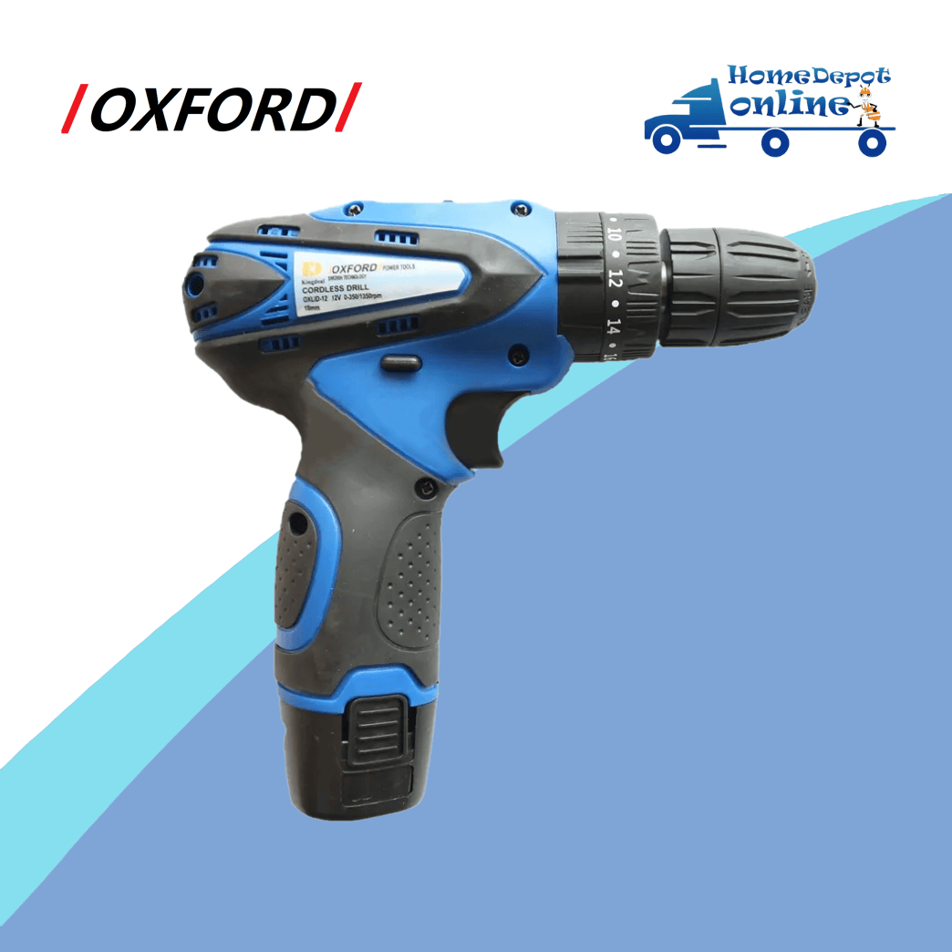 OXFORD CORDLESS DRILL 12V