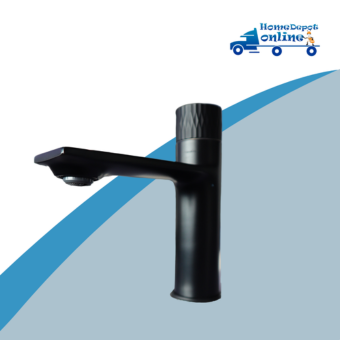 CHN-AOY-B TOP MOUNTED STAINLESS PREMIUM BLACK COATED FAUCET-HOT AND COLD 