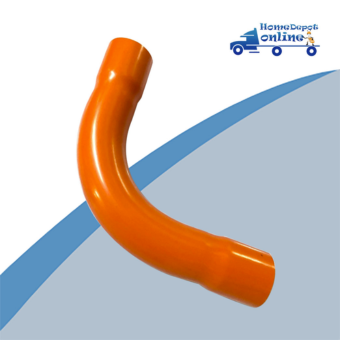 PVC LONG ELBOW ORANGE FOR ELECTRICAL