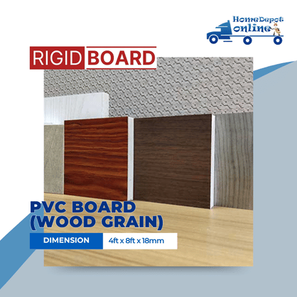 (RIGID) LAMINATED PVC BOARD WOOD GRAIN