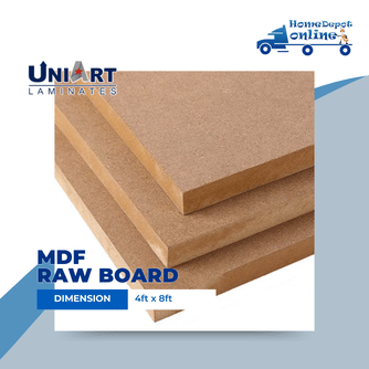 (UNIART LAMINATES) MEDIUM DENSITY FIBRE MDF BOARD RAW