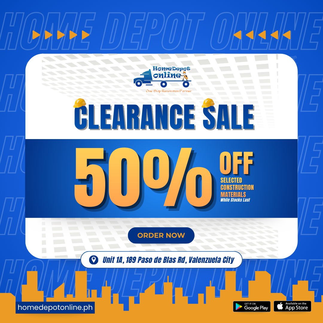 (CLEARANCE SALE - STORE) On Selected Materials Only