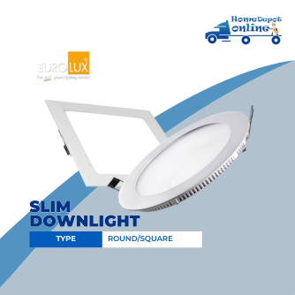(EUROLUX) SLIM ROUND DOWNLIGHT