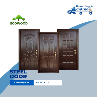 (ECOWOOD) STEEL COATED DOOR