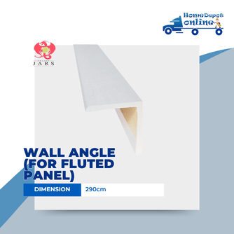 (DRAGON JARS) WALL ANGLE FOR WPC FLUTED PANEL & METAL CLIP