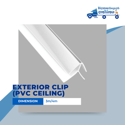 (LXZ) EXTERIOR CLIP FOR PVC CEILING PANEL