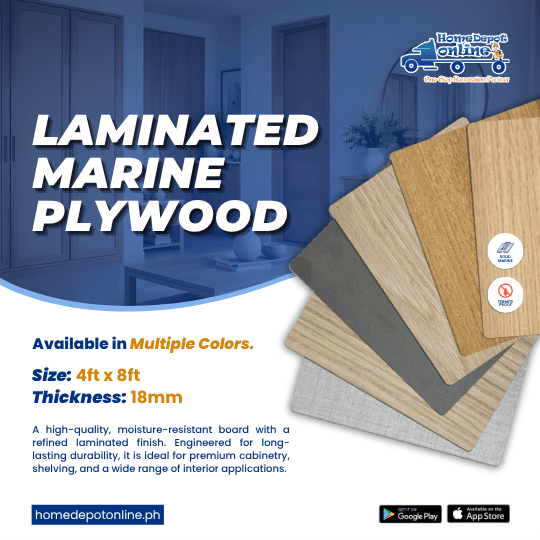 (DAVAO/CEBU - NEW) LAMINATED MARINE PLYWOOD