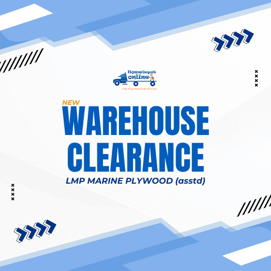 (CLEARANCE- NEW WAREHOUSE) LAMINATED MARINE PLYWOOD